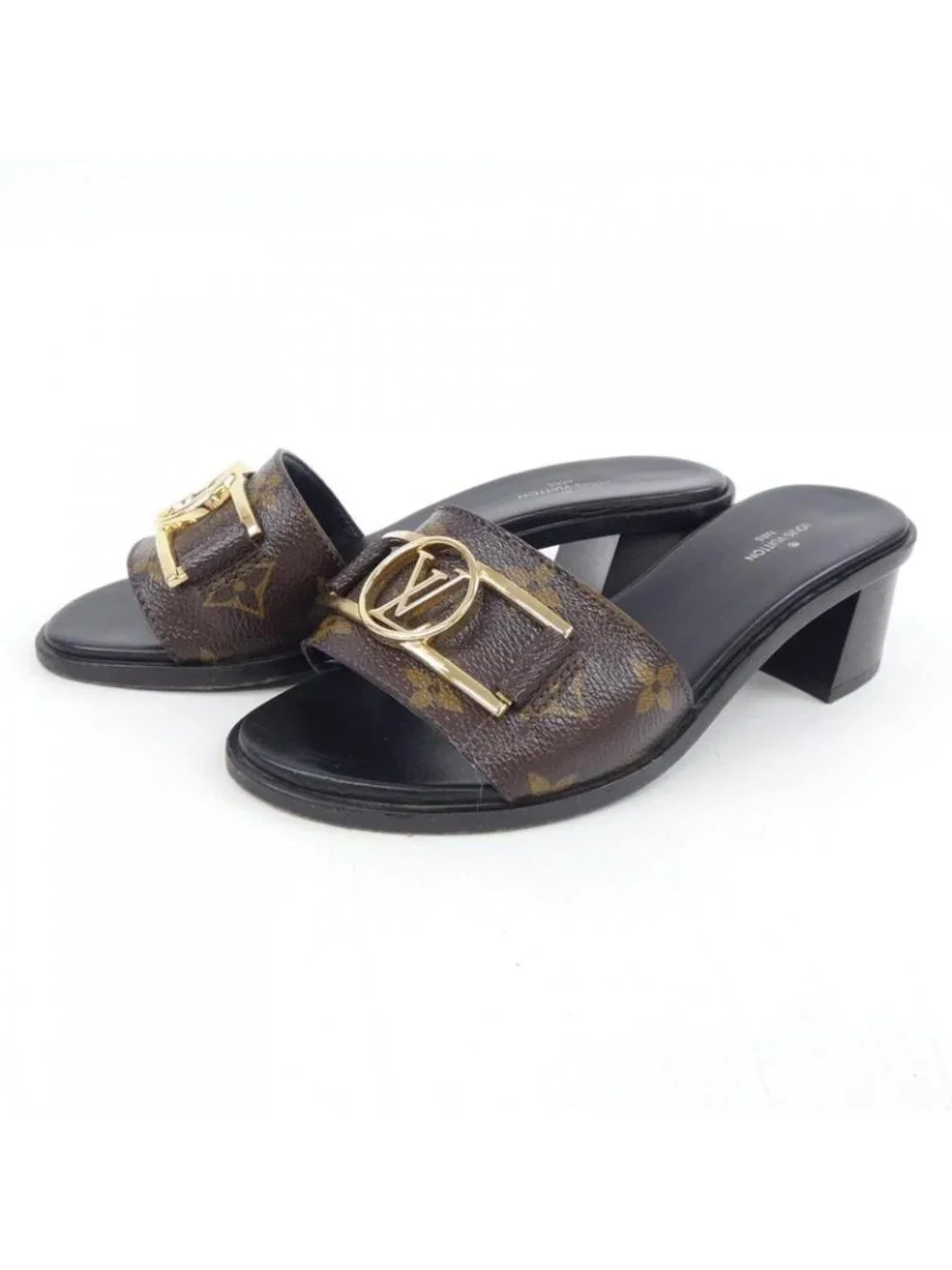 Louis Vuitton Monogram Canvas Rock It Line Sandals - Picture 3 of 6